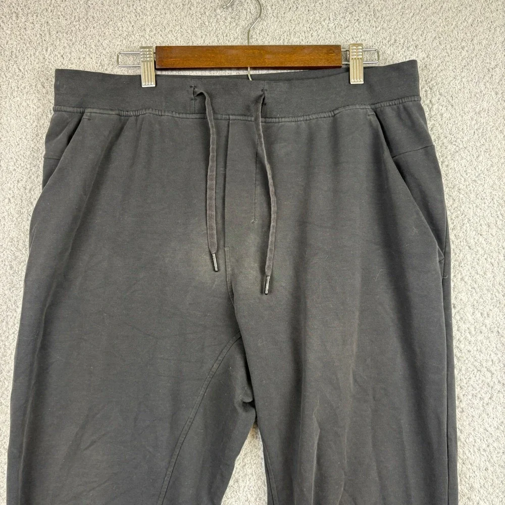 Lululemon Joggers Mens XL Black City Sweat Tapered Pant Athleisure Training